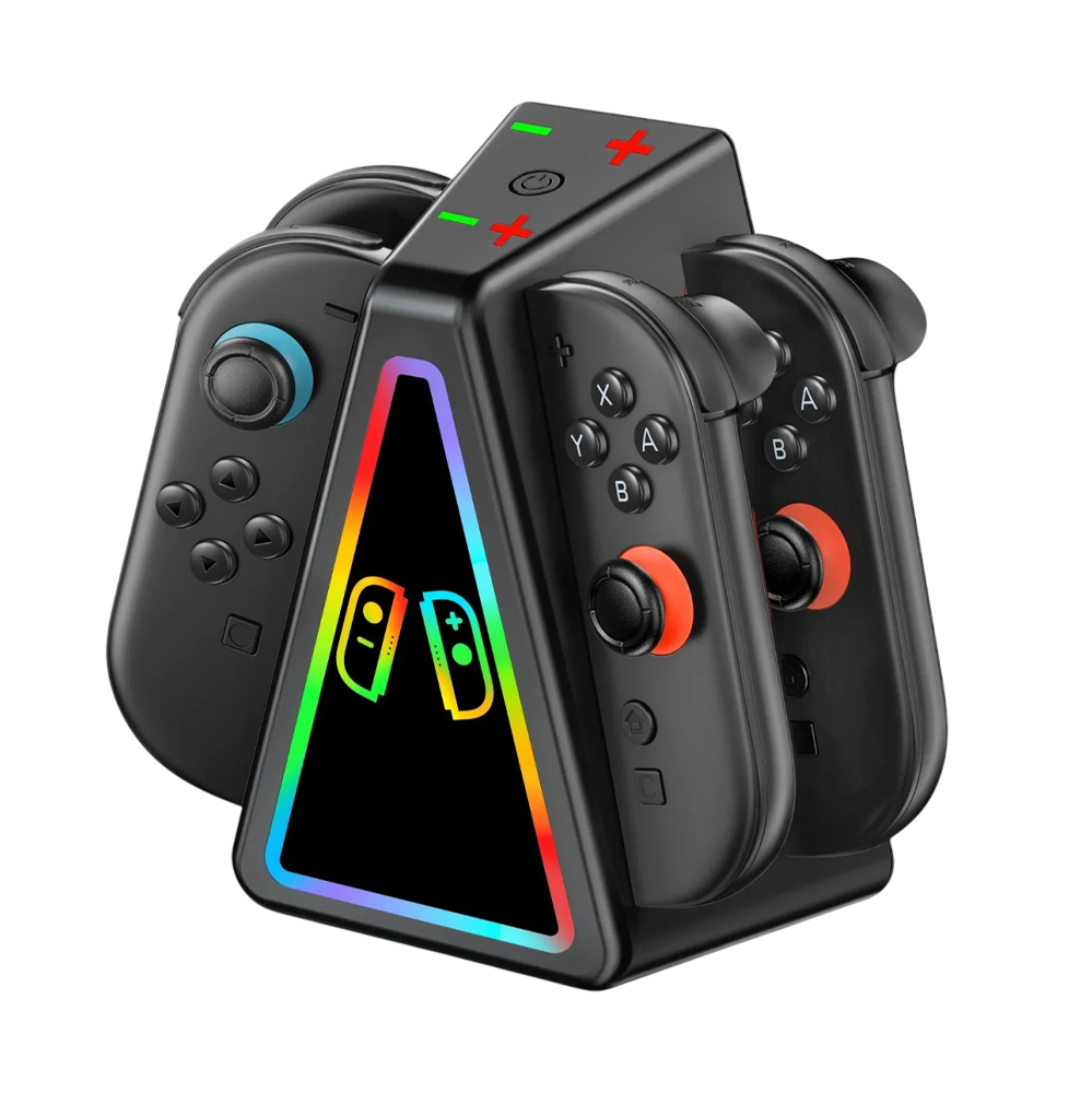 Game VG-SW217 Controller Charging Station RGB Charging Dock