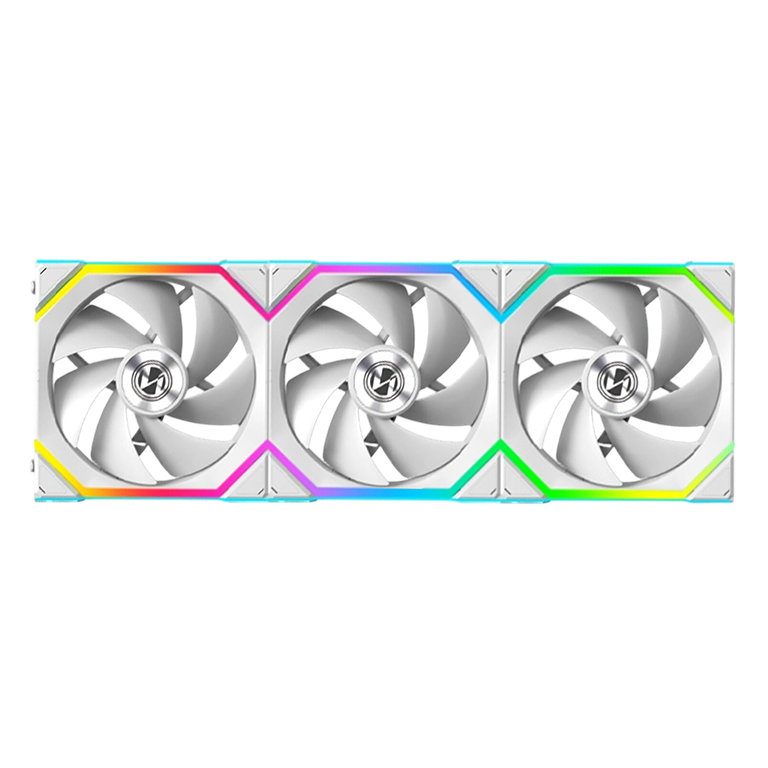 Lian Li UNI FAN SL Wireless 120mm White – Triple Pack