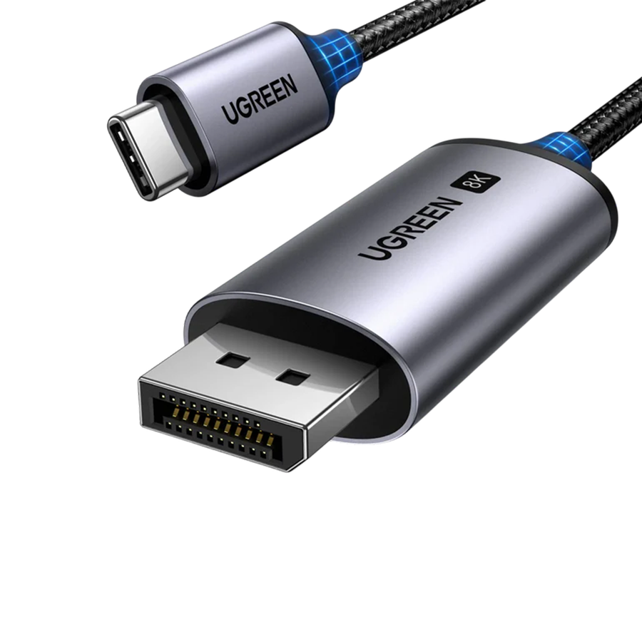 UGREEN CM556-25157 USB-C to DisplayPort (DP) Cable 8K 3m