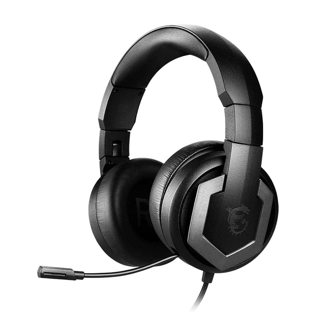 MSI Immerse GH61 Gaming Headset – RGB Surround Sound Over-Ear Headphones