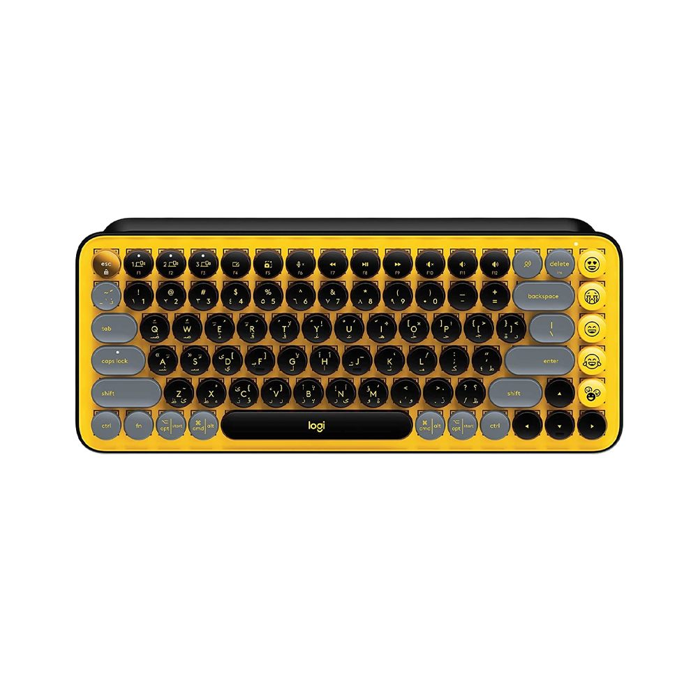 Logitech POP Keys Wireless Mechanical Emoji Keyboard