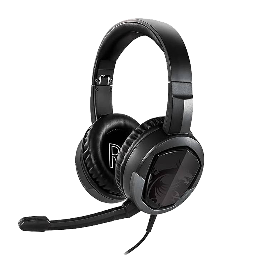 MSI Immerse GH30 V2 Gaming Headset – Over-Ear Stereo RGB Headphones