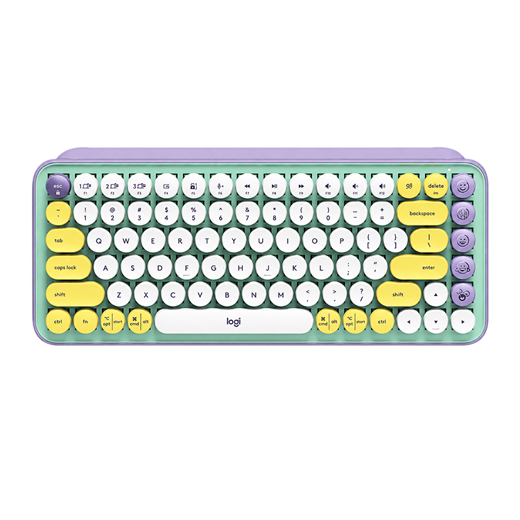 Logitech POP Keys Wireless Mechanical Emoji Keyboard
