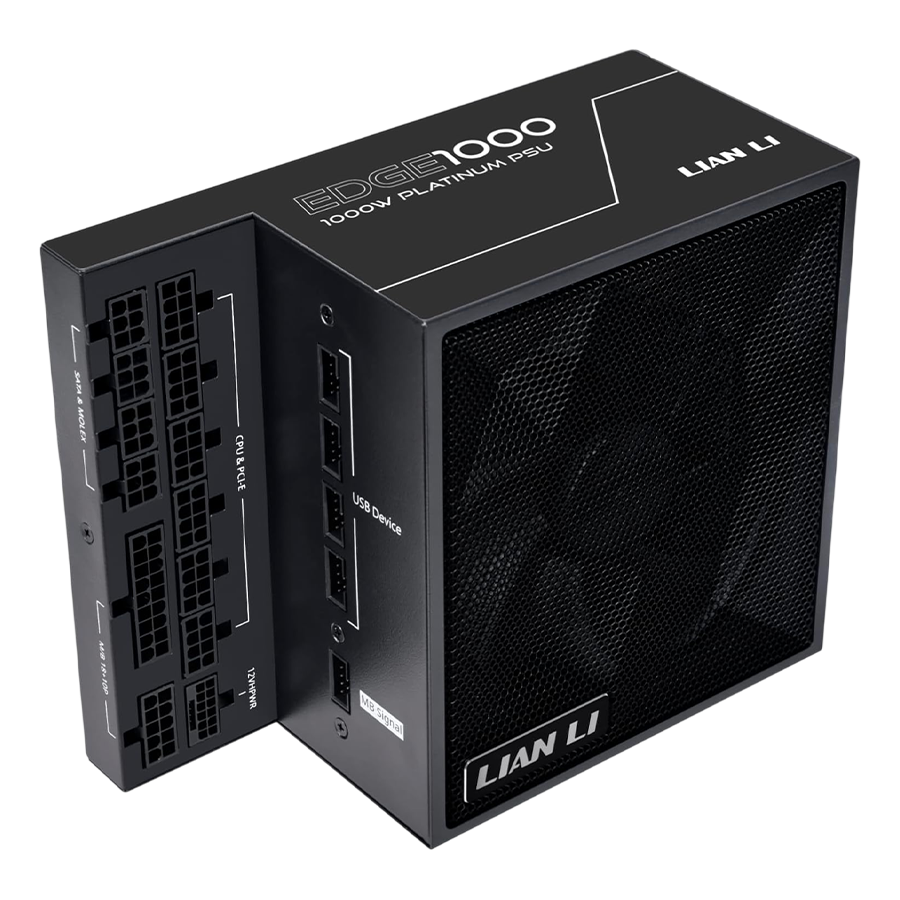 LIAN LI EDGE Gold 1000W Fully Modular Black Power Supply