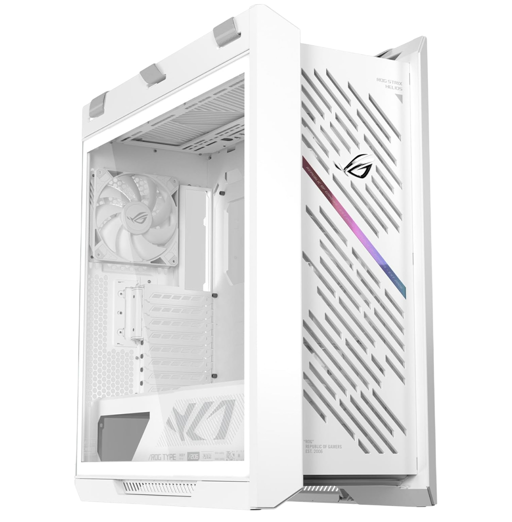 ASUS ROG Strix Helios II GX601S Mid-Tower ATX Gaming Case – White