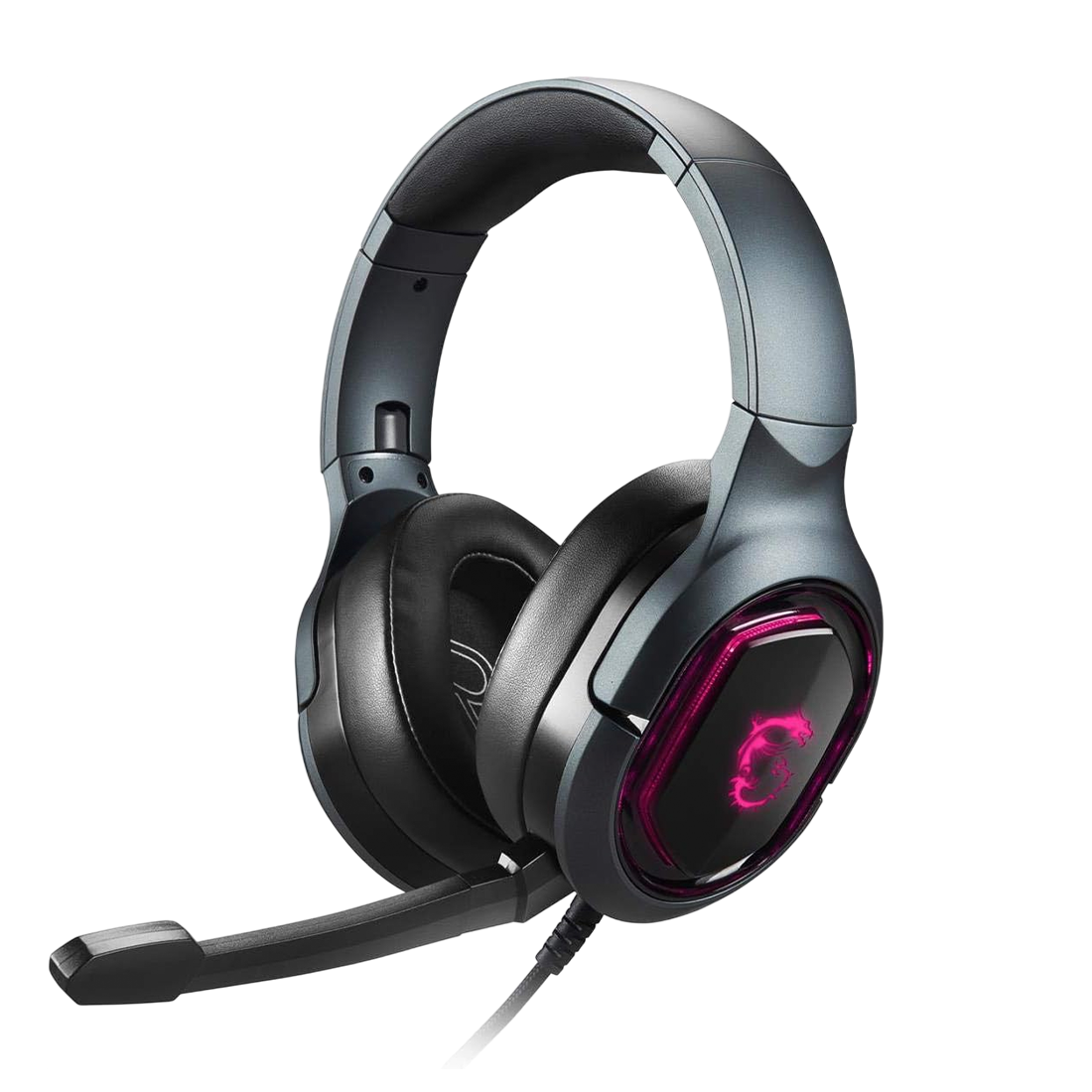 MSI Immerse GH50 Gaming Headset – Over-Ear Stereo RGB Headphones