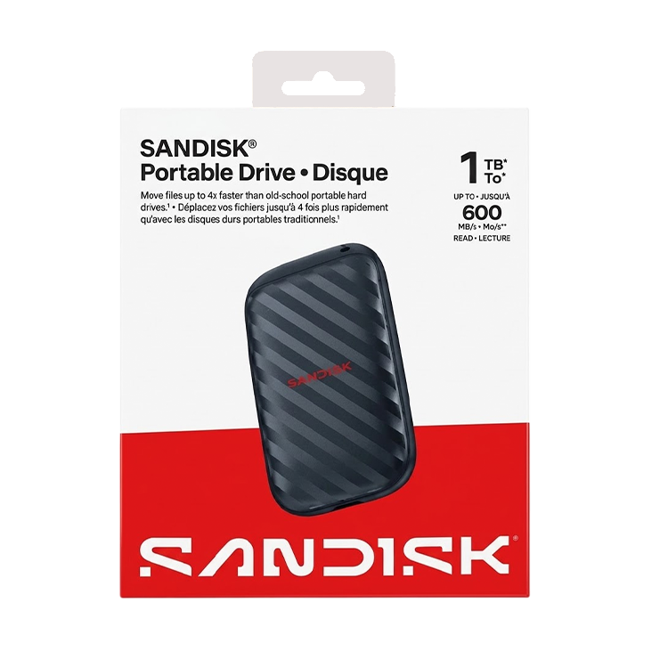 SanDisk Portable SSD 1TB – SDSSDE10-1T00-G25