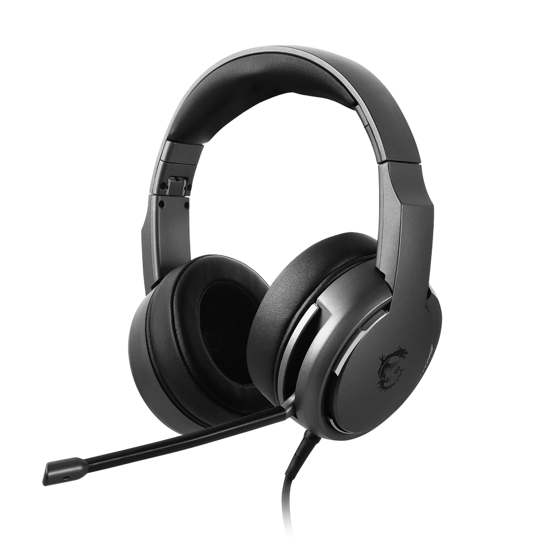 MSI Immerse GH40 ENC Gaming Headset – Over-Ear Stereo Headphones with ENC Microphone