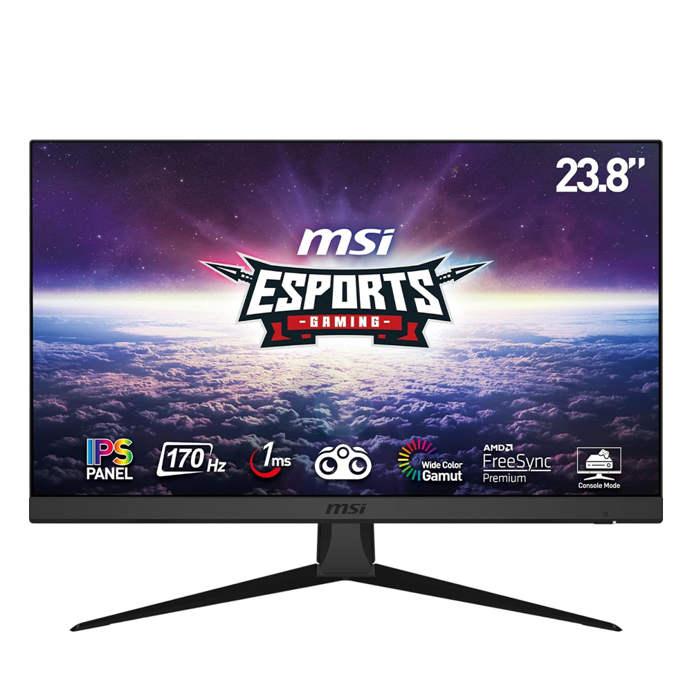 MSI G2412 24-Inch IPS Gaming Monitor – FHD 170Hz, 1ms