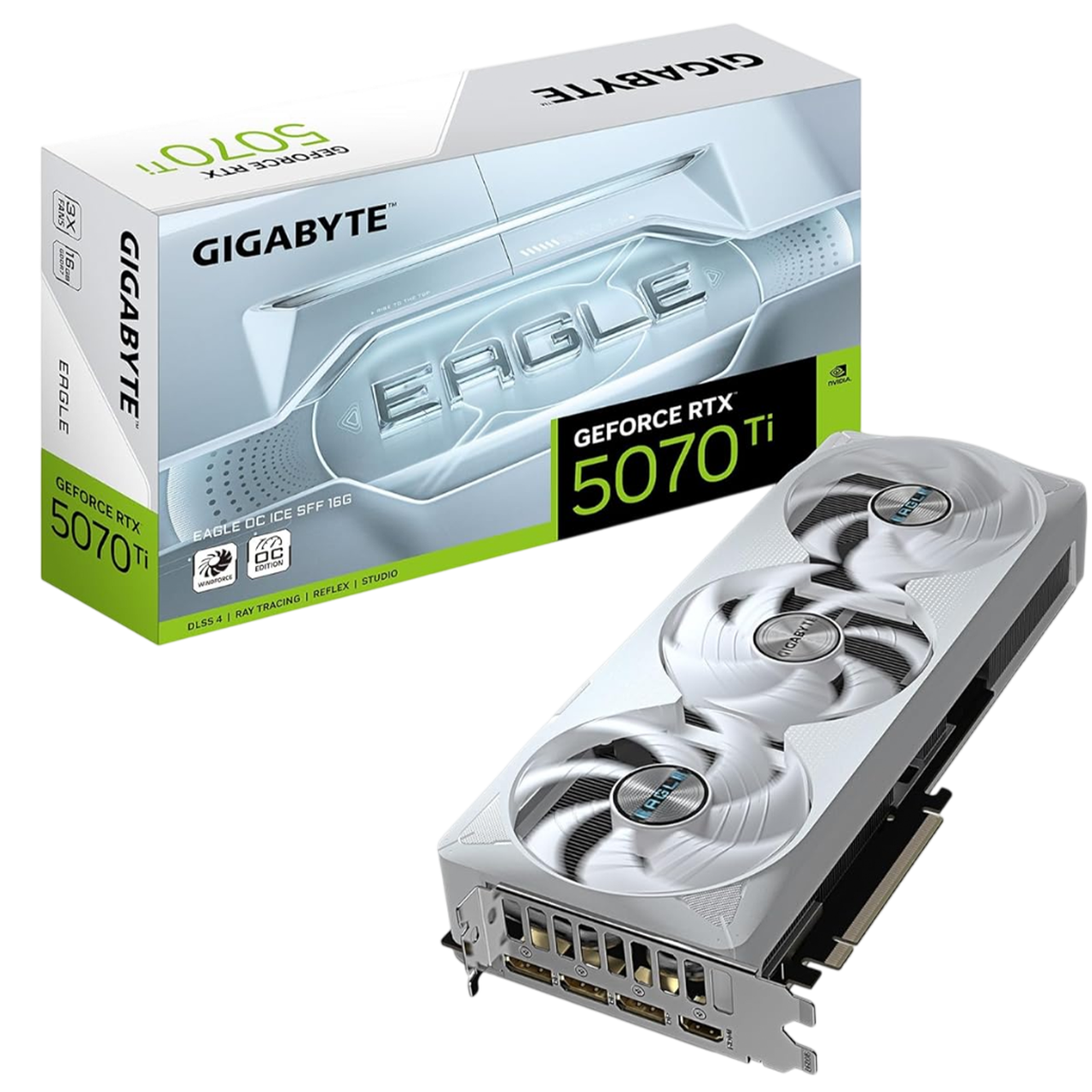 GIGABYTE GeForce RTX™ 5070 Ti Eagle 16GB Ice OC Graphics Card