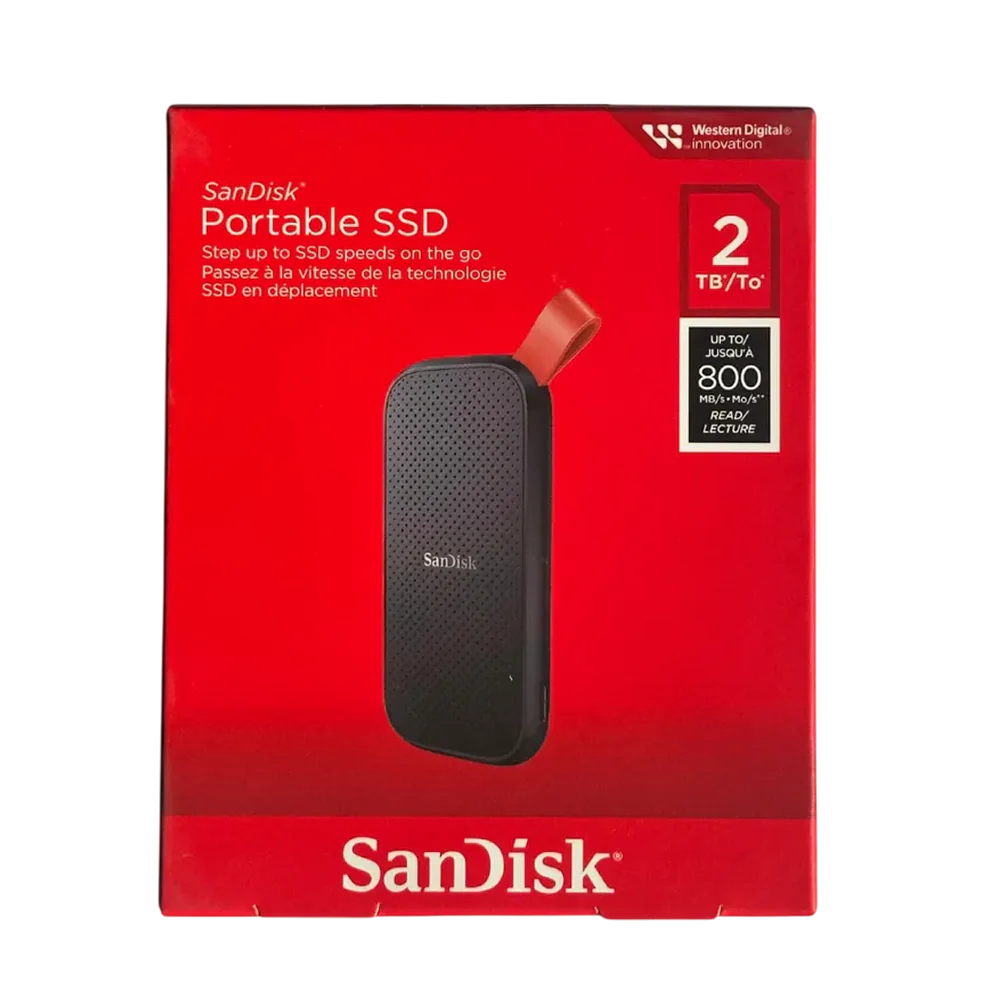 SanDisk Portable SSD 2TB – Up to 800 MB/s