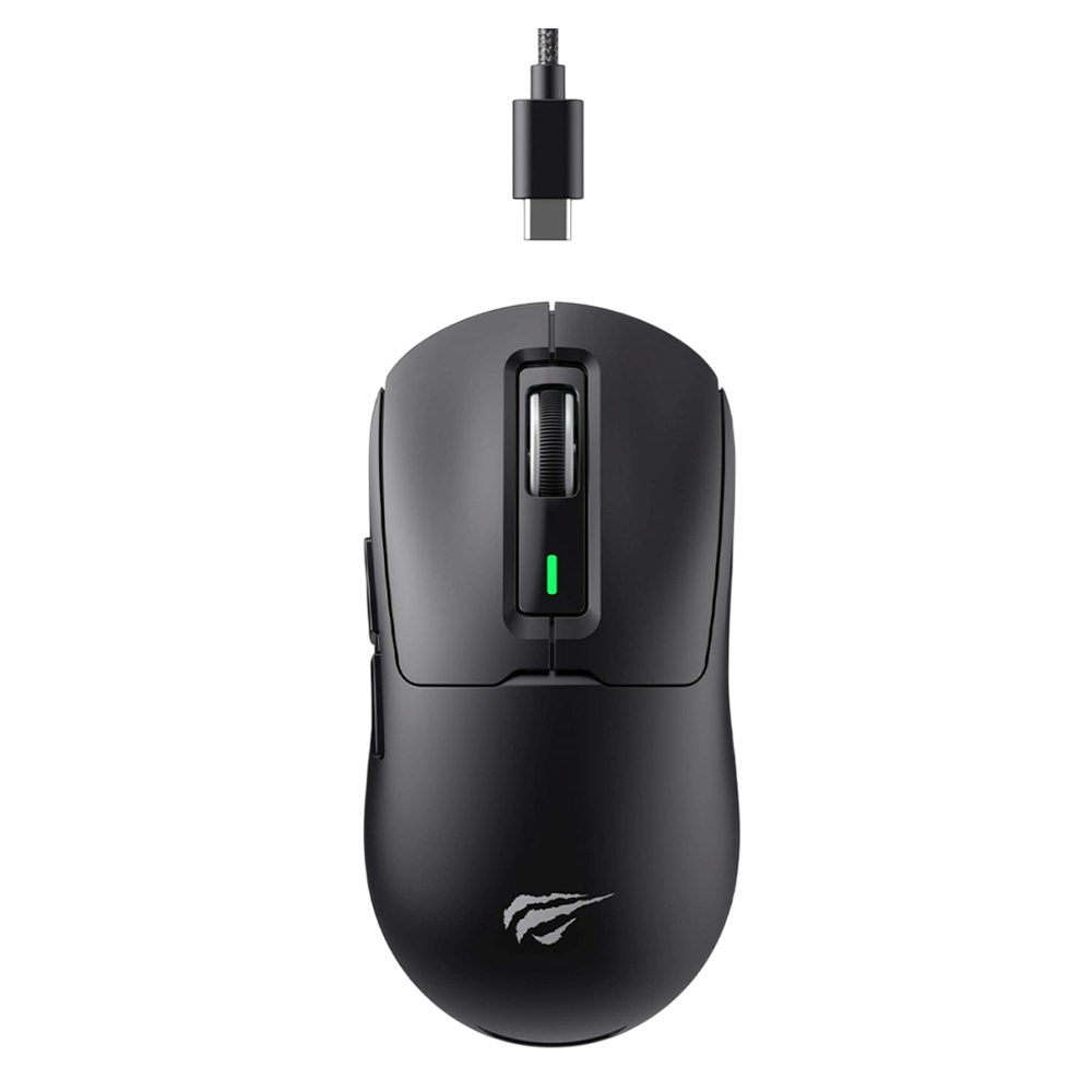 Havit MS969SE RGB Tri‑Mode Gaming Mouse – Black