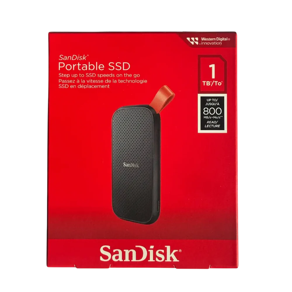 SanDisk Portable SSD 1TB – Up to 800 MB/s