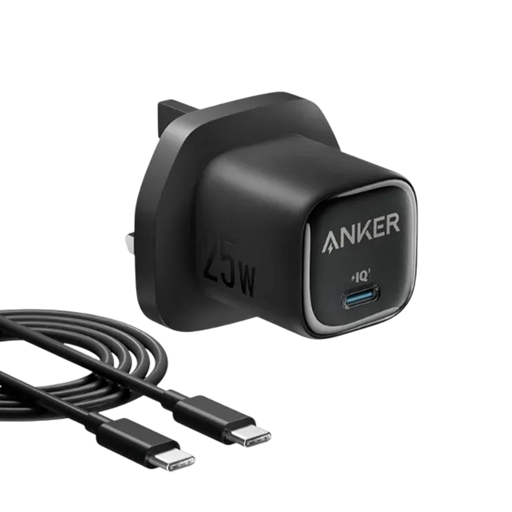 Anker 25W USB-C Fast Charger with 5 ft USB-C Cable – B2656K11