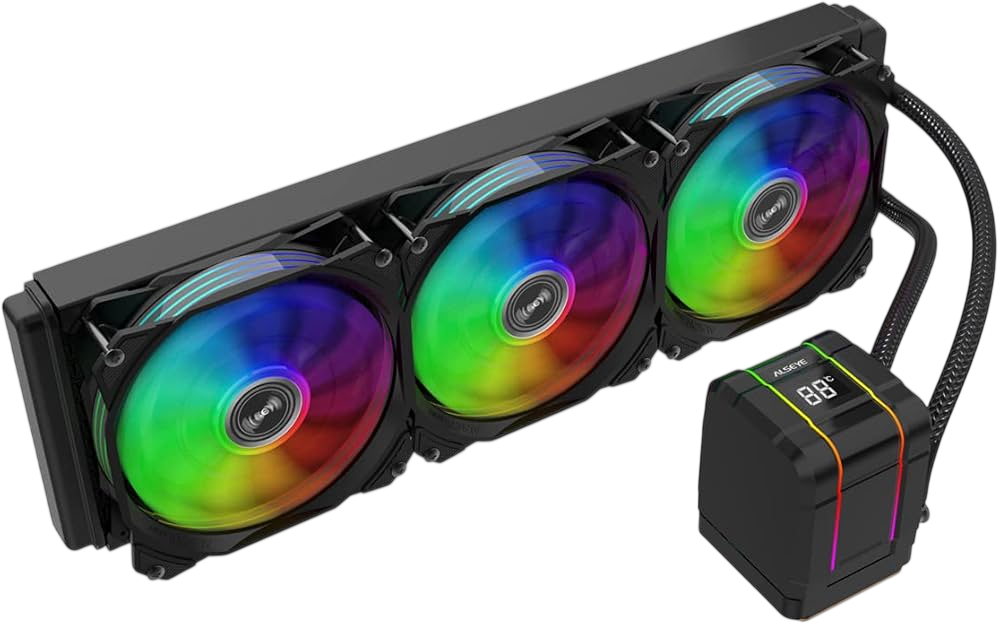 ALSEYE M360-Plus Liquid CPU Cooler – High-Performance 360mm AIO Cooling