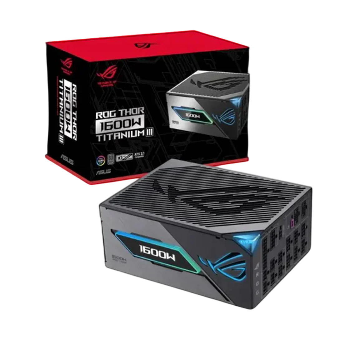 ASUS ROG THOR 1600T3 1600W High-End Gaming Power Supply