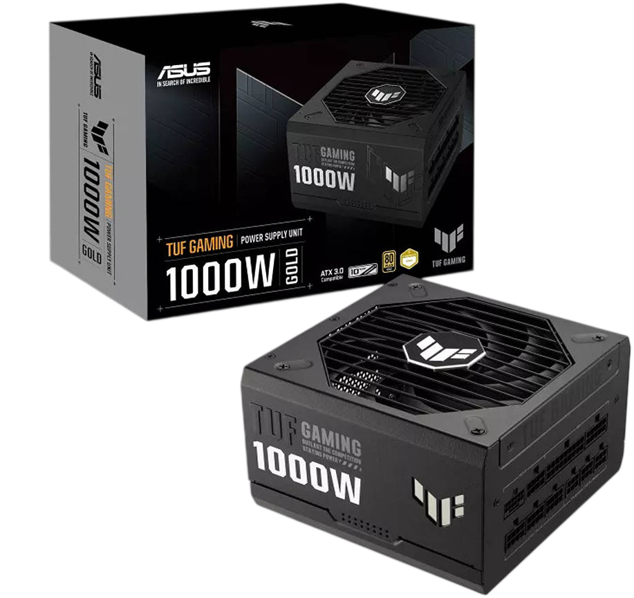 ASUS TUF Gaming 1000W Gold Fully Modular ATX Power Supply