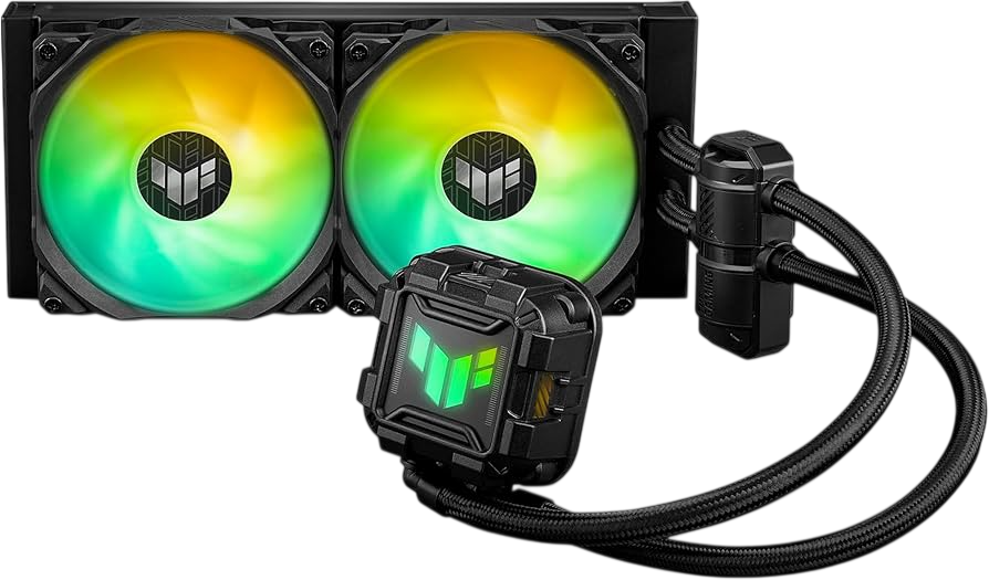 ASUS TUF Gaming LC II 240 240mm AIO Liquid CPU Cooler – Black