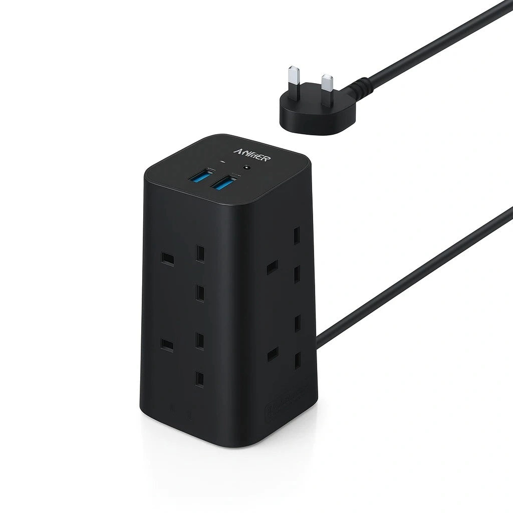 Anker 12-in-1 Multi-Device Power Strip 20W – Black