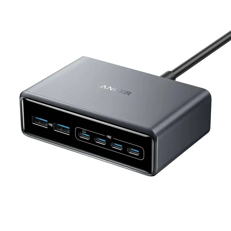 Anker Prime Charger 200W – 6 Ports GaN Fast Charger