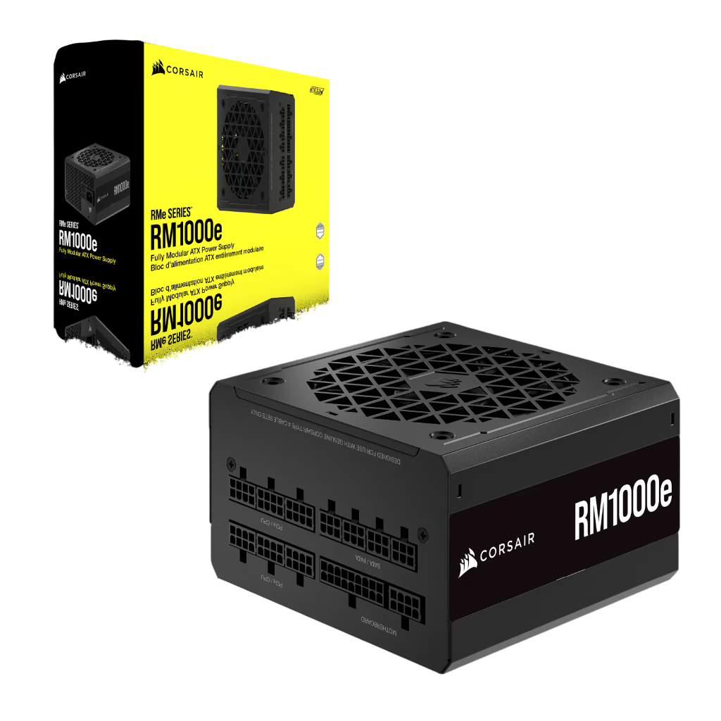 CORSAIR RME Series RM1000E Fully Modular 1000W Low-Noise ATX Power Supply