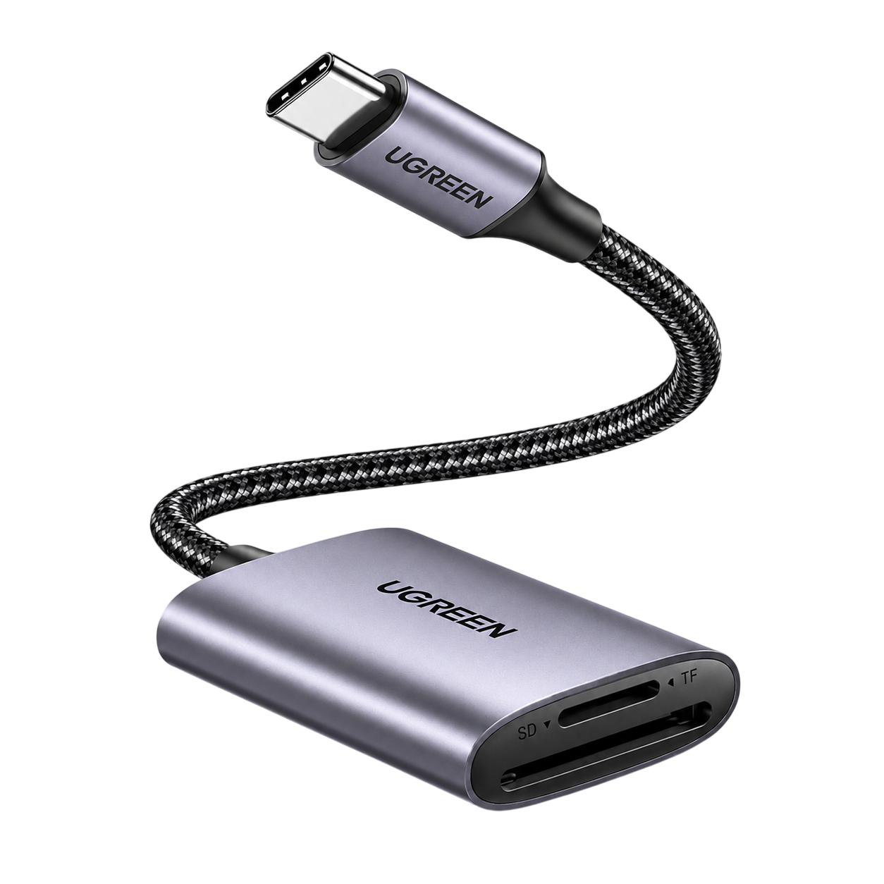 UGREEN USB-C to Memory Card Reader SD/TF – CM401 (80888)
