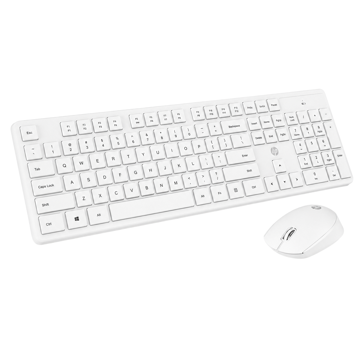 HP CS10 Wireless Keyboard and Mouse Combo (White)