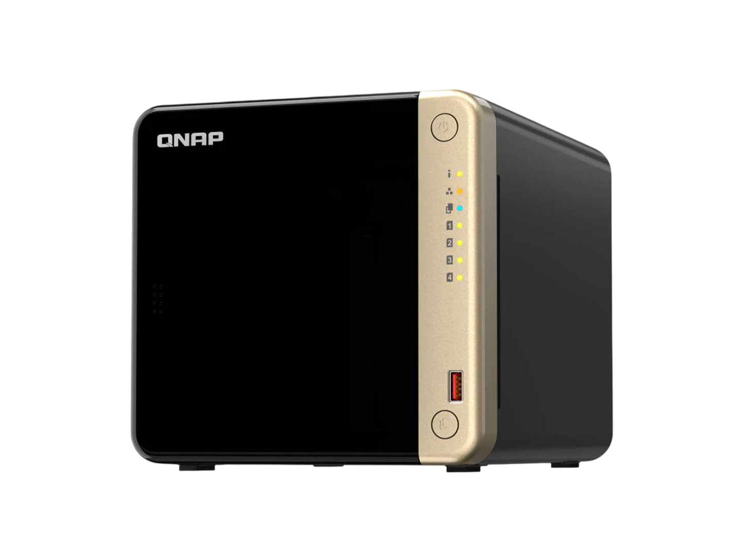 QNAP TS-464-8G 4-Bay Desktop NAS | Intel N5105 | 8GB RAM | RAID & High-Speed Network Storage