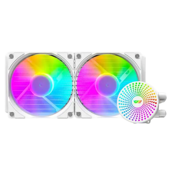 DarkFlash DC 240 White 240mm AIO Liquid CPU Cooler