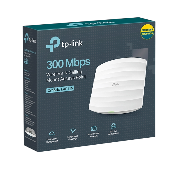 TP-Link EAP115 300Mbps Wireless N Ceiling Mount Access Point