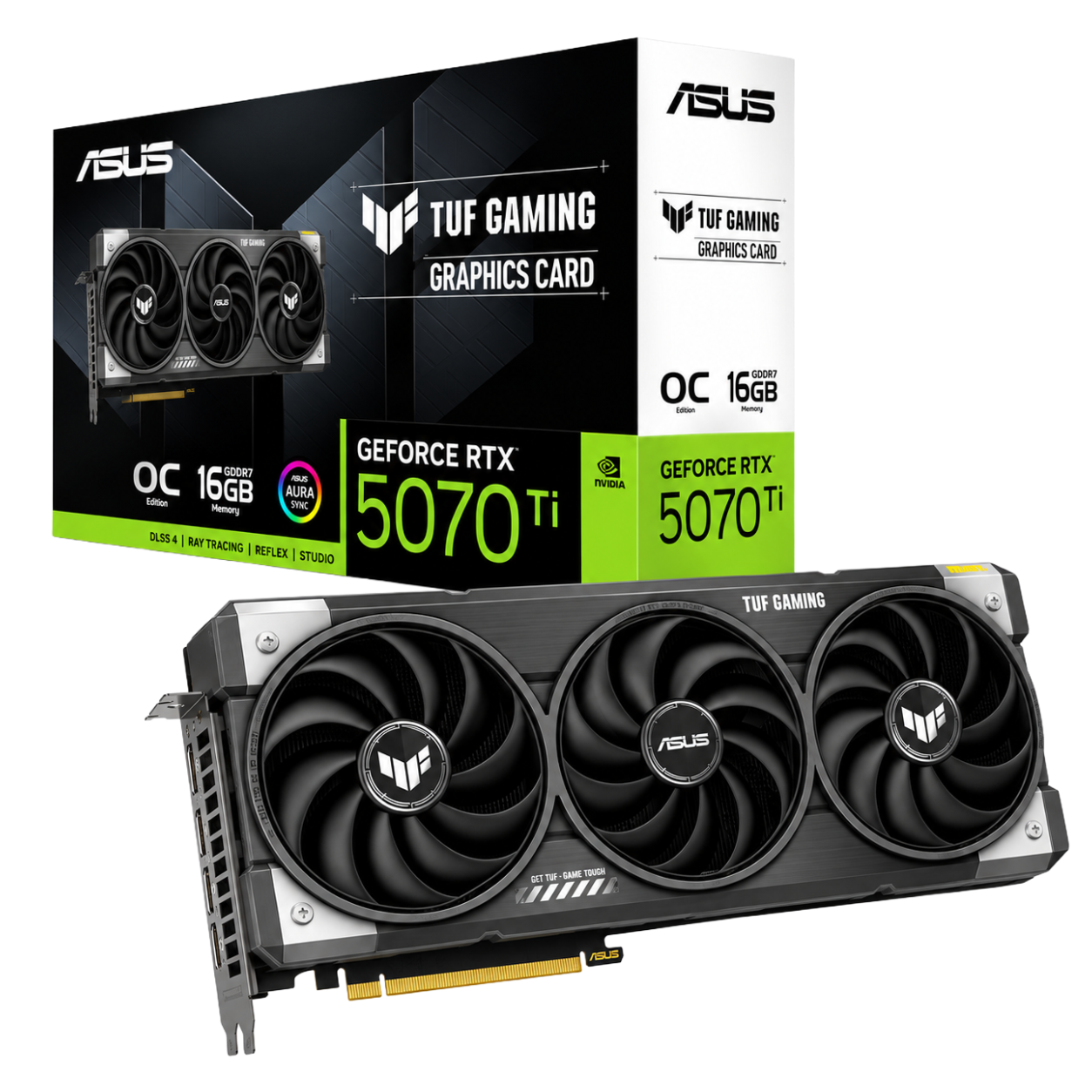 ASUS TUF Gaming GeForce RTX™ 5070 Ti 16GB GDDR7 OC Edition Graphics Card