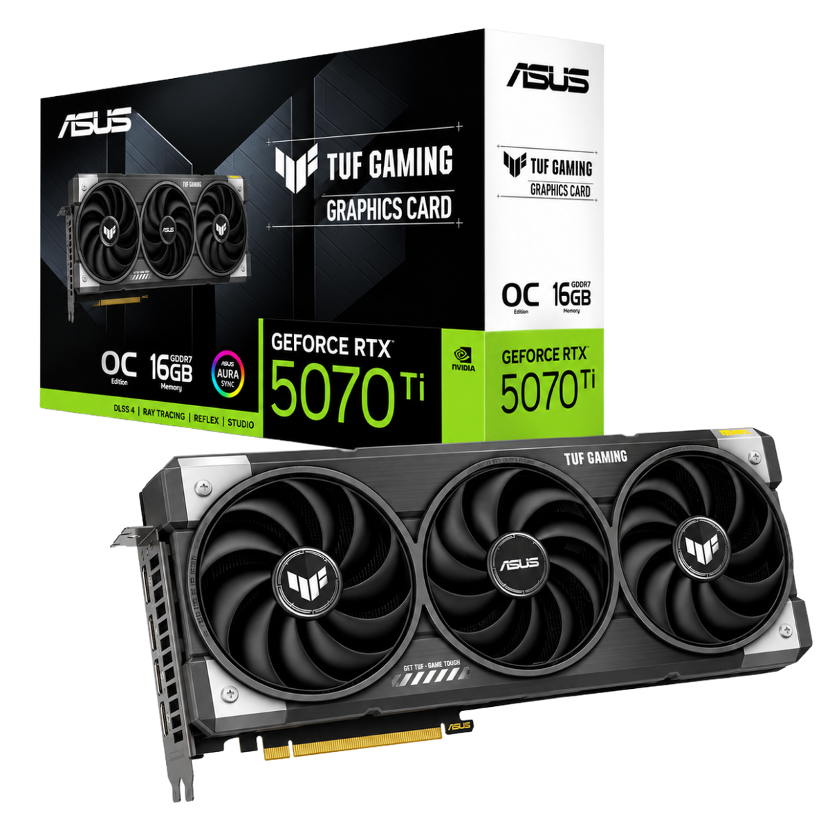 ASUS TUF Gaming GeForce RTX™ 5070 Ti 16GB GDDR7 OC Edition Graphics Card