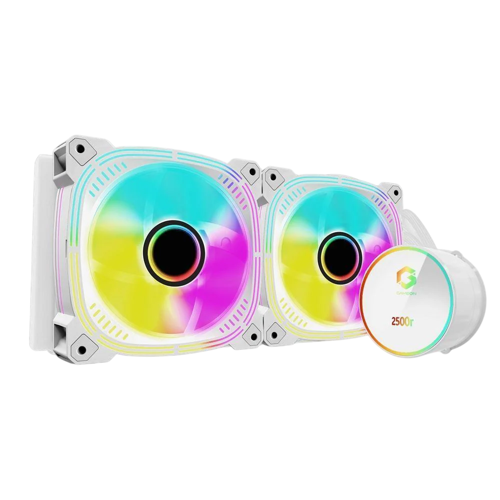 GAMEON Kraken A380 240mm Liquid CPU Cooler – White