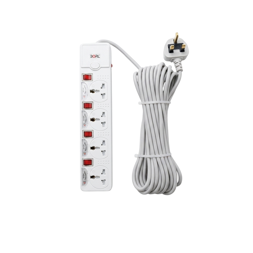 BORL Power Extension 4 Way – 3 Meter
