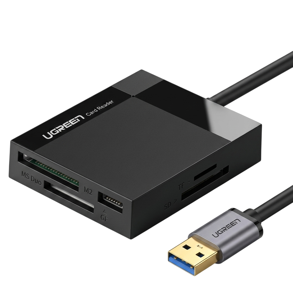 UGREEN 4 IN 1 USB AUSB C CARD READER +USB 3.0 CM81245167
