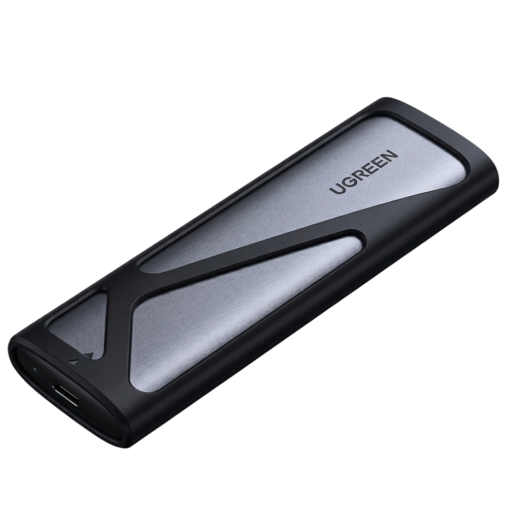UGREEN M.2 SATA/NVMe Hard Drive Enclosure – CM400 (P/N 90264)