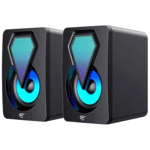 Havit SK210 Mini Pro 2.0 RGB Gaming USB Speakers – Black