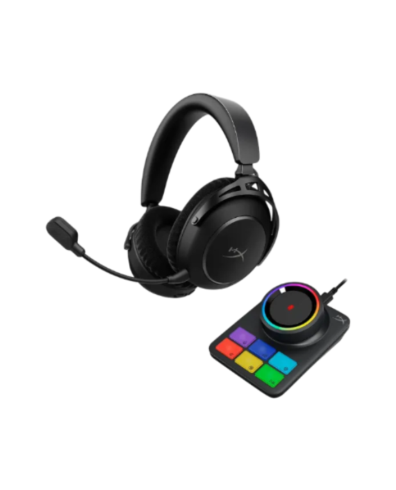 HyperX Cloud Alpha 2 Wireless Gaming Headset AJ5C7AA – Dual Chamber Drivers, Low-Latency Wireless Gaming Headphones (Black)