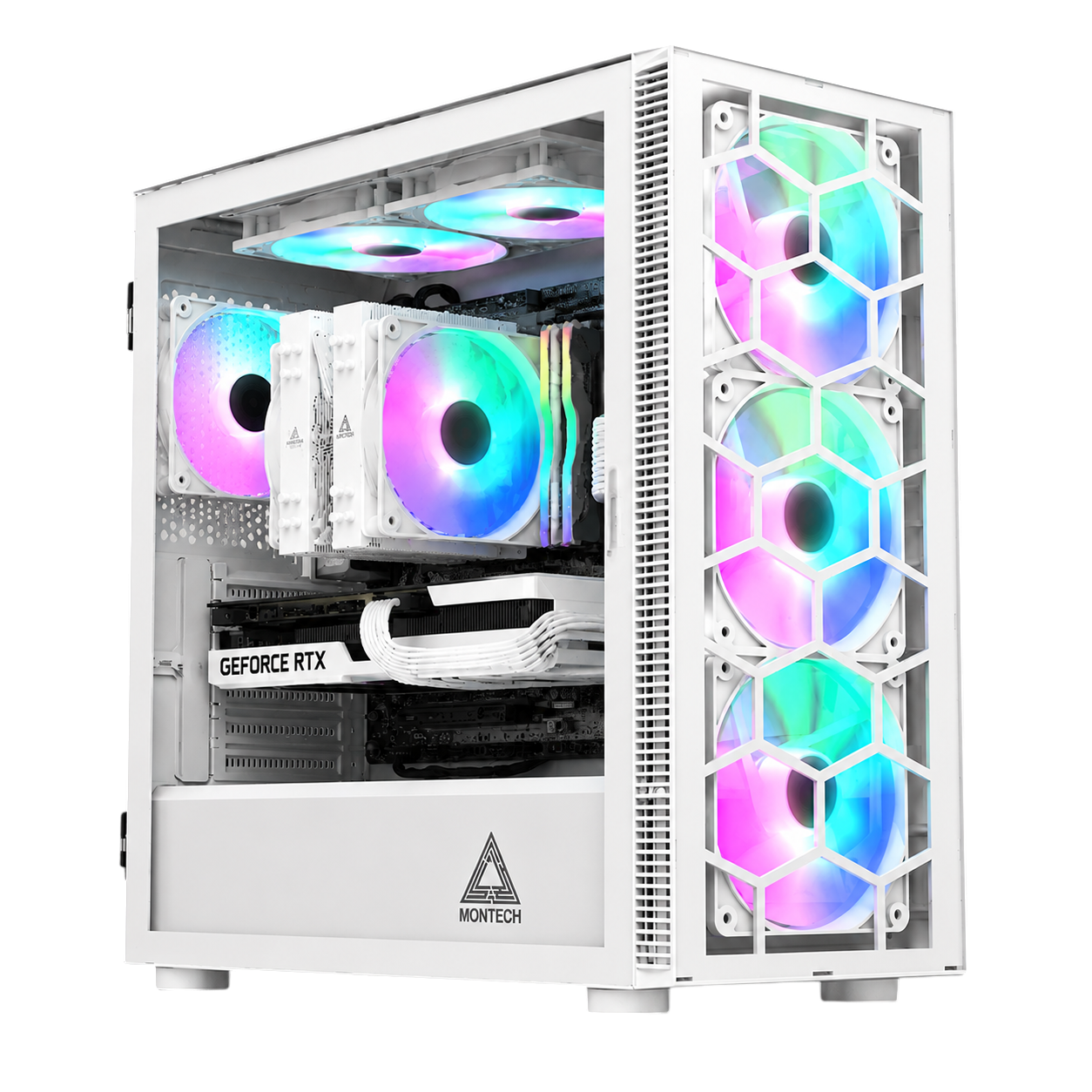 Intel Core i5-14400F Gaming PC | RTX 4060 8GB White Edition | 16GB DDR4 | 512GB NVMe | White Build