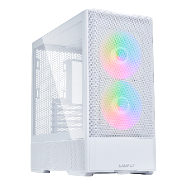 Lian Li Lancool 207 Compact ATX RGB Gaming PC Case – White