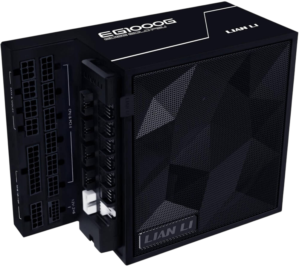 LIAN LI EDGE Gold 1000W Fully Modular Black Power Supply