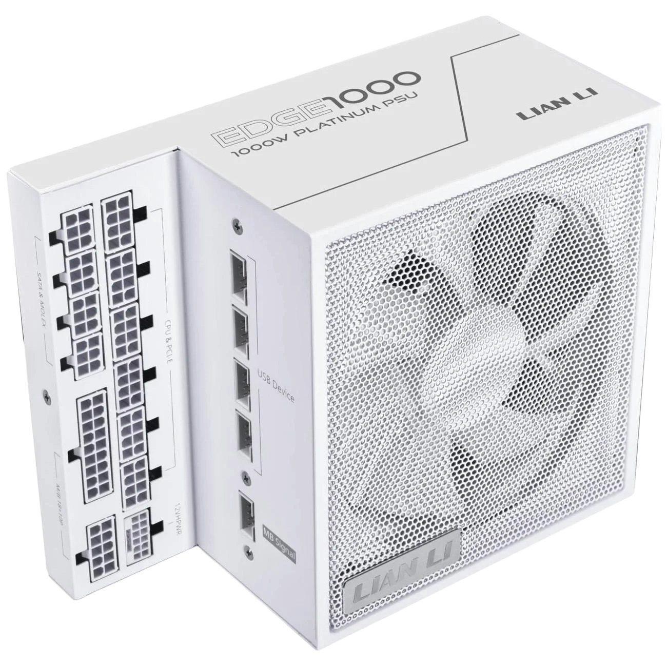 LIAN LI EDGE Gold 1000W Fully Modular White Power Supply