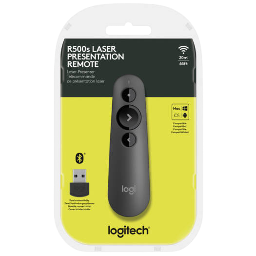 Logitech R500s Laser Presentation Remote