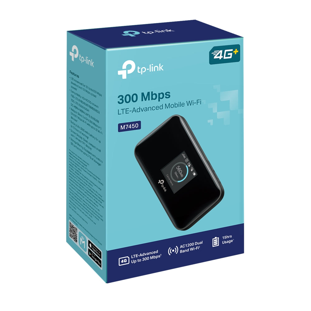 TP-Link M7450 LTE-Advanced Mobile Wi-Fi – 300Mbps