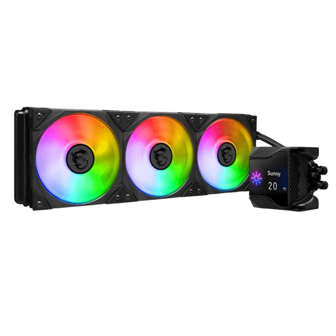 MSI Core Liquid D360 360mm AIO Liquid CPU Cooler – Black