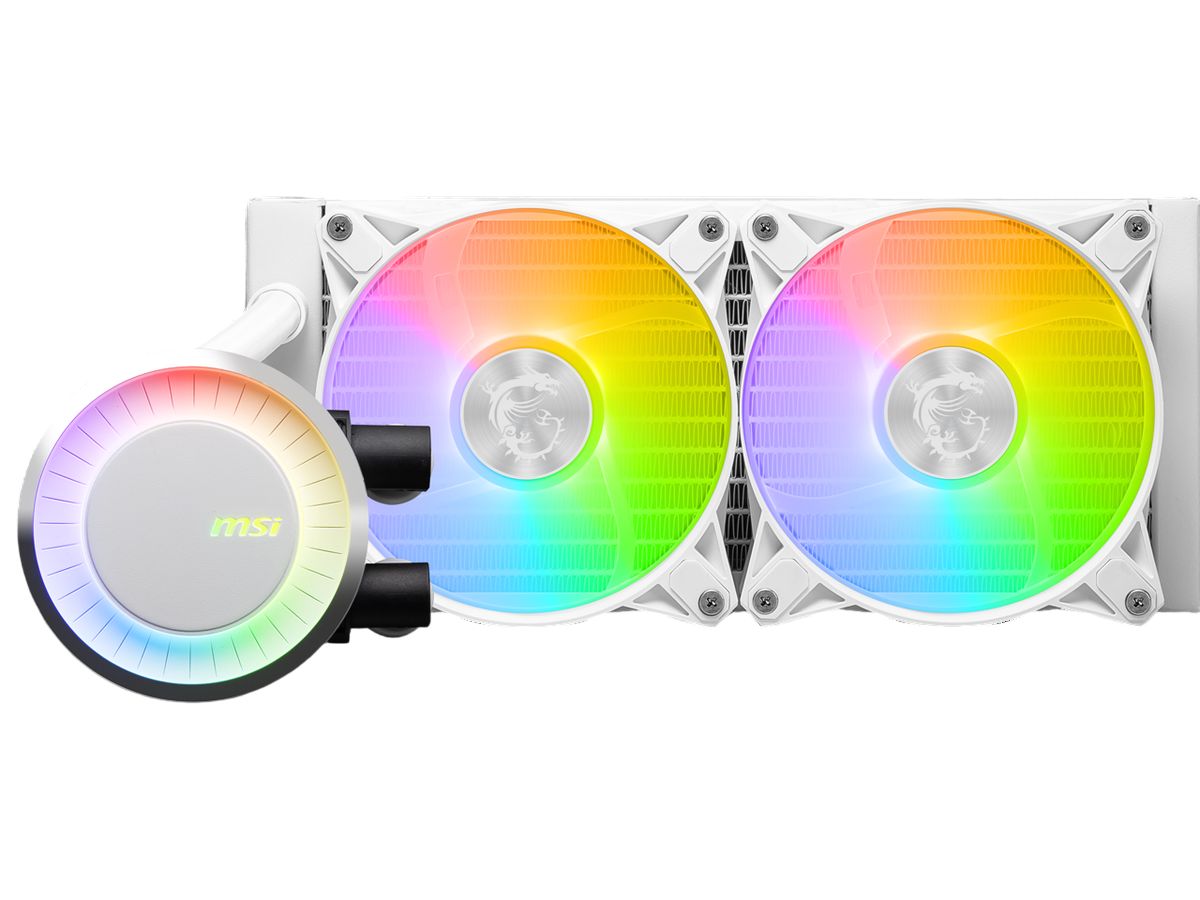 MSI Core Liquid E240 240mm Liquid CPU Cooler – White
