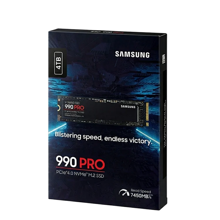 Samsung 990 Pro 4TB PCIe 4.0 NVMe M.2 SSD