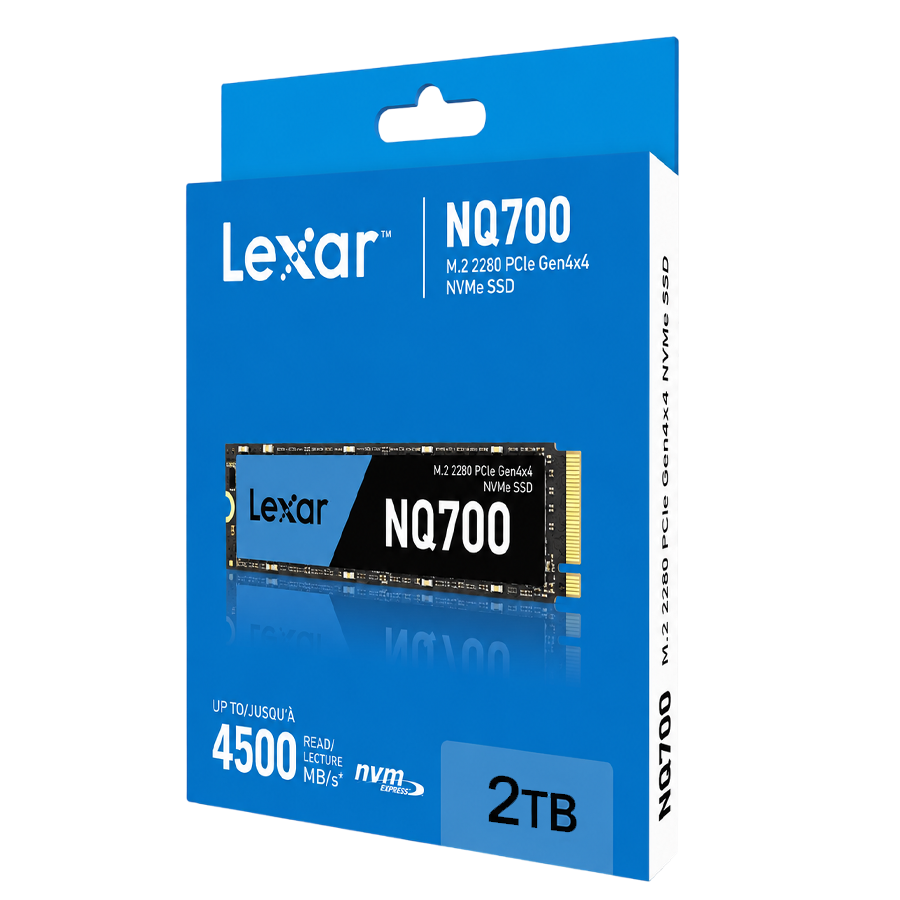Lexar NQ700 2TB NVMe SSD – M.2 2280 PCIe Gen4x4 Solid State Drive