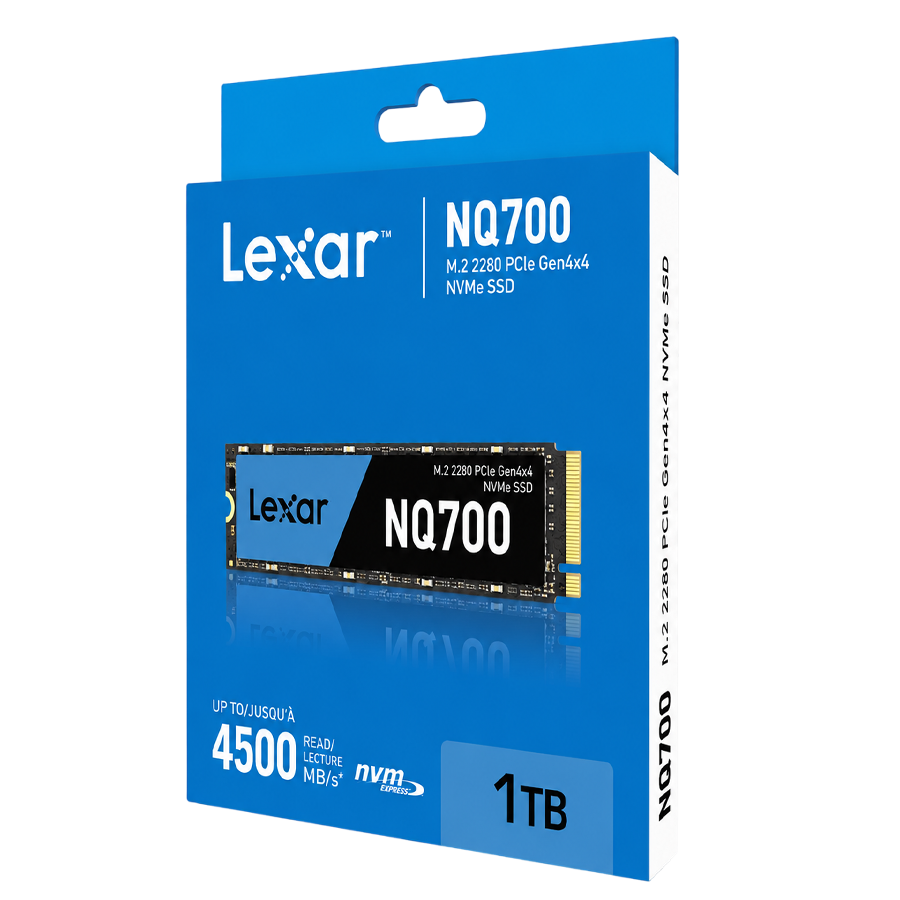 Lexar NQ700 1TB NVMe SSD – M.2 2280 PCIe Gen4x4 Solid State Drive