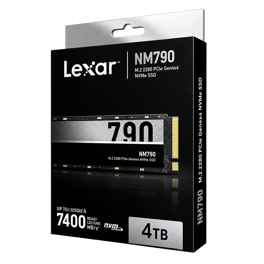 LEXAR NM790 4TB M.2 2280 PCIe Gen 4×4 NVMe